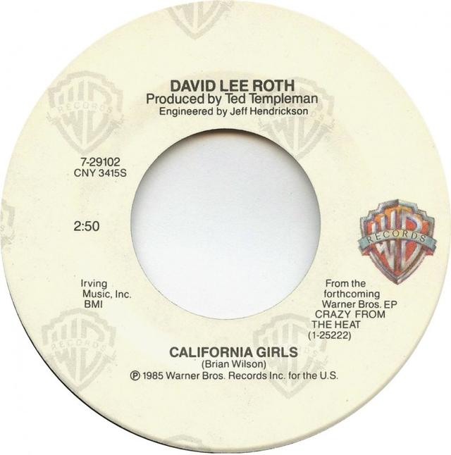 Single Stories: David Lee Roth, “California Girls”