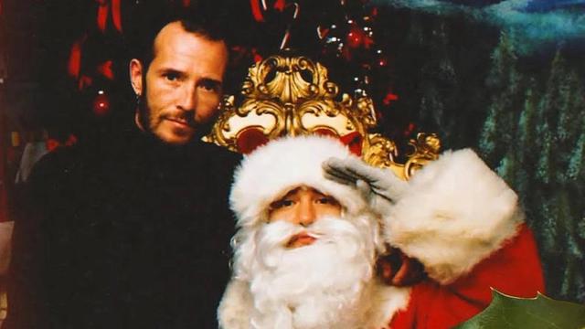 Scott Weiland and Santa 