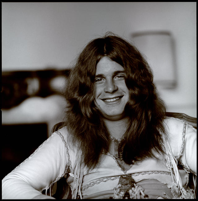 Ozzy Osbourne of Black Sabbath_1972_Kevin Goff © Warner Music Group