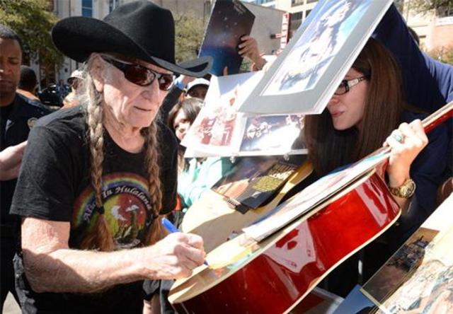 Spotted: Willie Nelson at SXSW