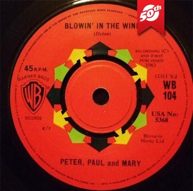 Happy Anniversary, BLOWIN' IN THE WIND!