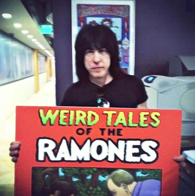 Spotted: Marky Ramone At Rhino