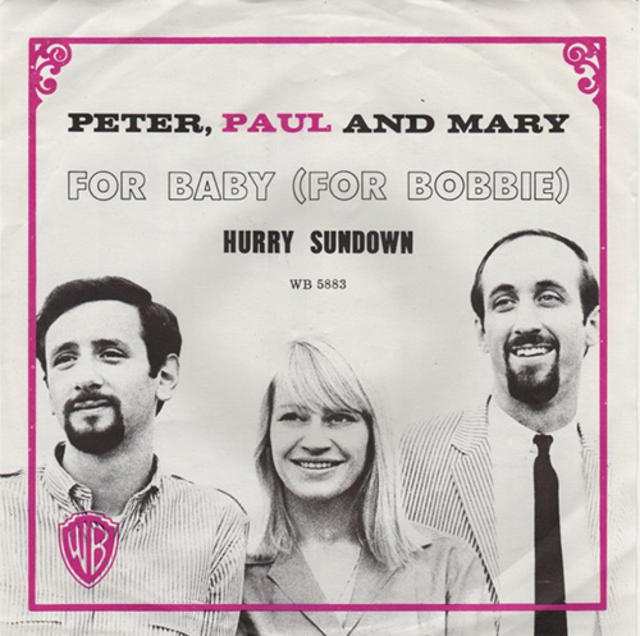 Happy 50th: Peter, Paul and Mary, “Hurry Sundown”