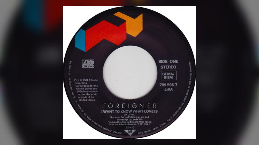 Once Upon a Time in the Top Spot: Foreigner, “I Want To Know What Love Is”
