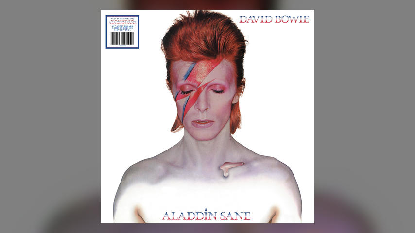 ALADDIN SANE : 45th ANNIVERSARY – Silvery Vinyl