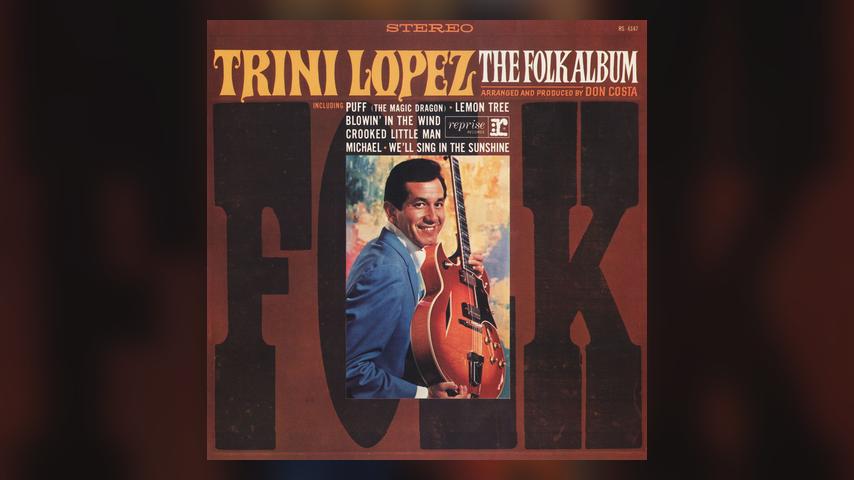 Trini Lopez, THE FOLK ALBUM cover