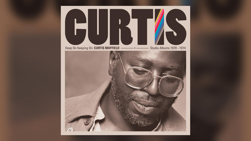 Curtis Mayfield KEEP ON KEEPING ON Cover