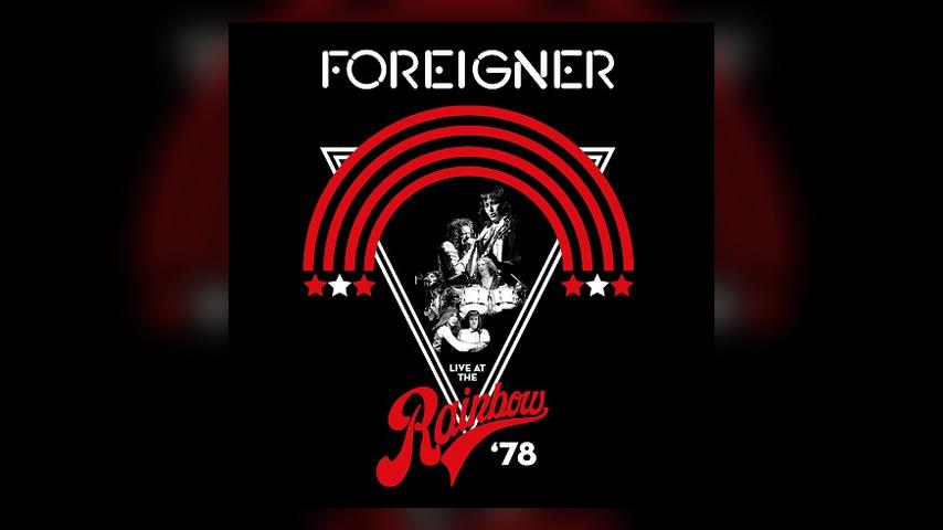 Foreigner LOVE AT THE RAINBOW '78 Album Cover