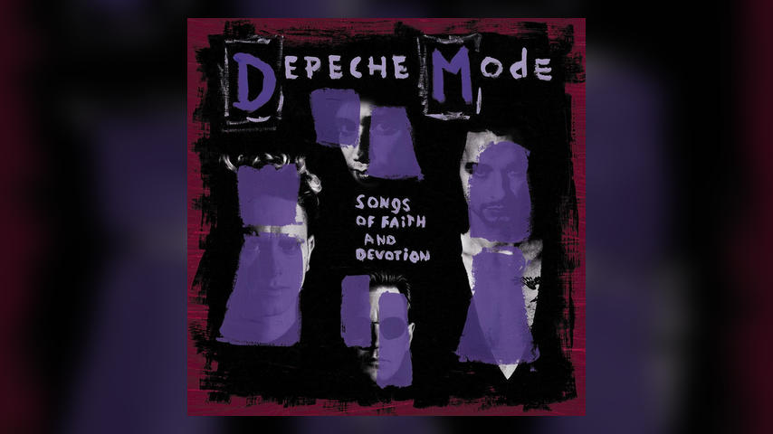 Depeche Mode SONGS OF FAITH AND DEVOTION Album Cover