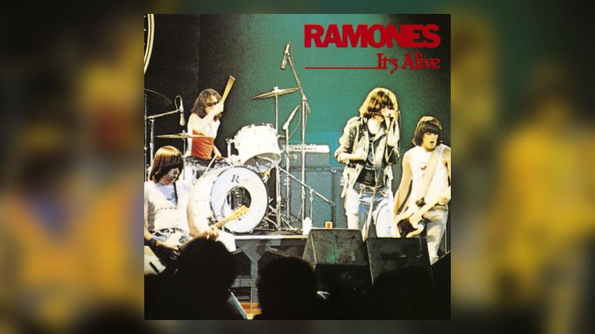 Ramones IT'S ALIVE Album Cover