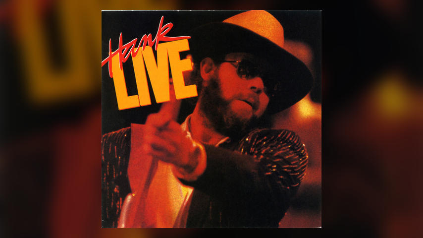 Hank Williams Jr. LIVE Album Cover