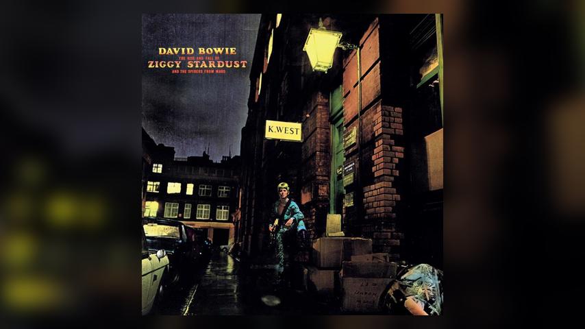 David Bowie THE RISE AND FALL OF ZIGGY STARDUST AND THE SPIDERS FROM MARS Album Cover