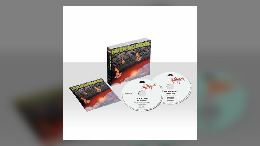 Faith No More THE REAL THING (DELUXE) Album Cover