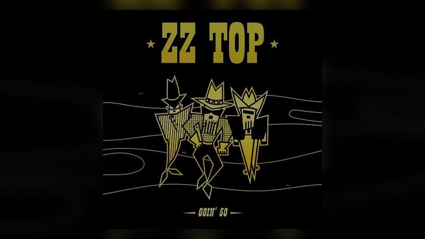 ZZ Top GOIN 50 Deluxe Album Cover