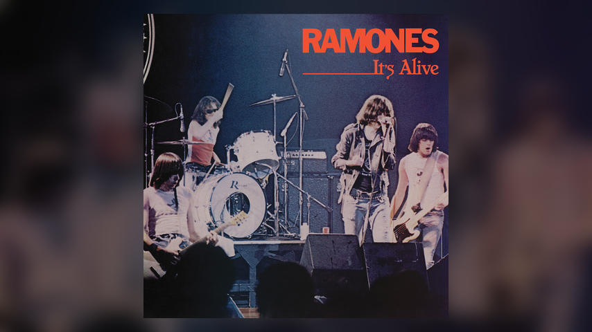 Ramones IT'S ALIVE Album Cover