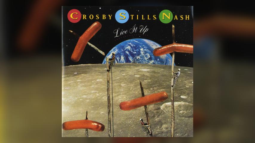 Crosby Stills Nash LIVE IT UP Cover