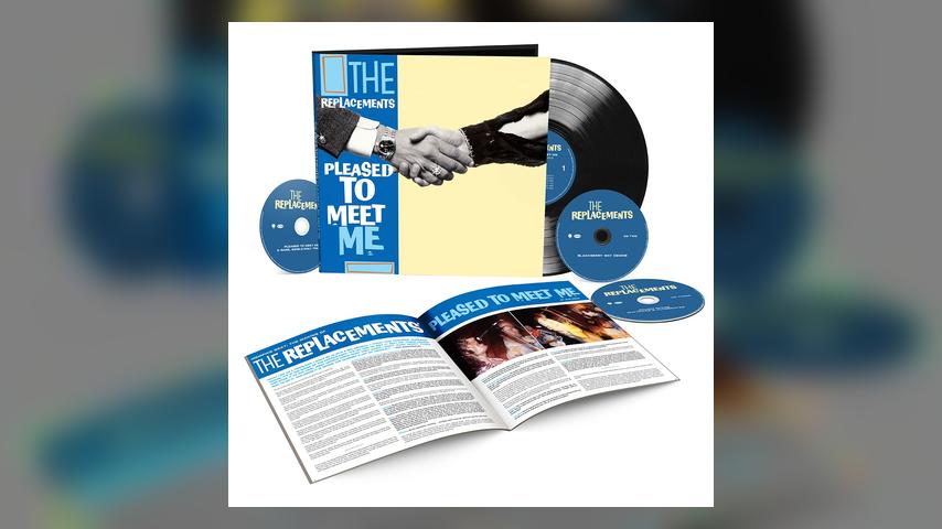 The Replacements PLEASED TO MEET ME Box Set Cover