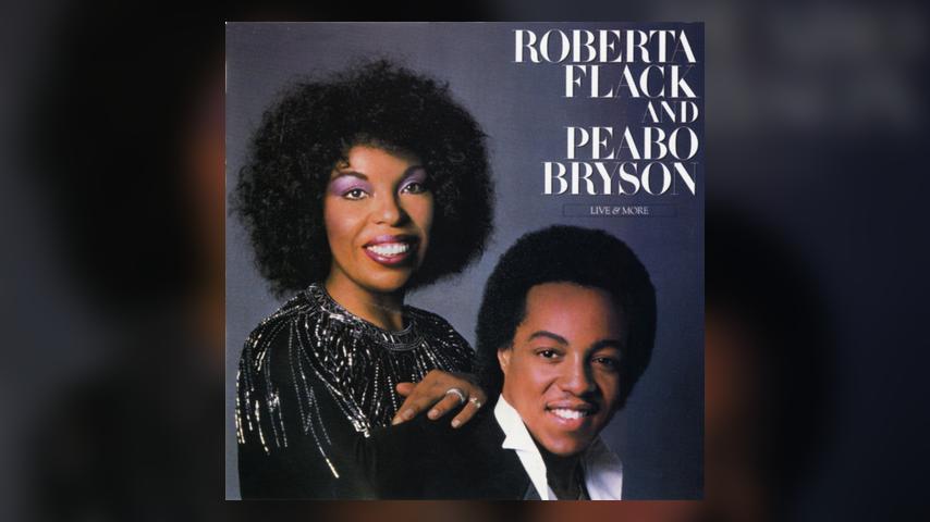 Roberta Flack and Peabo Bryson LIVE &B MORE Cover