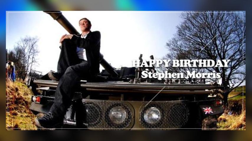 Happy Birthday, Stephen Morris!