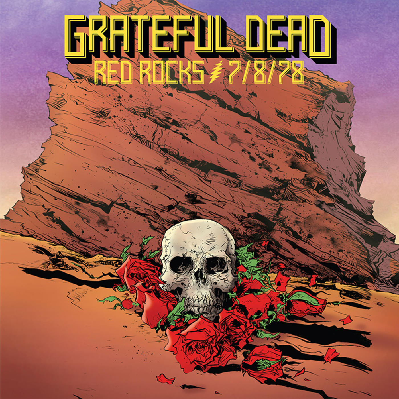 Red Rocks Amphitheatre, Morrison, CO 7/8/78